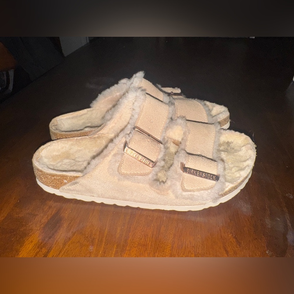 Birkenstock Arizona Shearling sandals